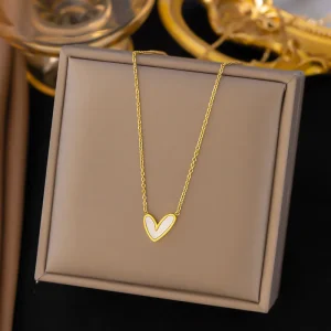 Wonky Heart Necklace